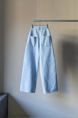 [SHEIK YERBOUTI] "Bleached denim trousers"