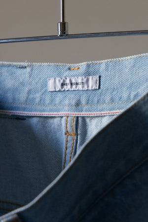 [SHEIK YERBOUTI] "Bleached denim trousers"