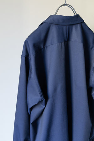 [SHEIK YERBOUTI] "Silk wool skipper shirt"