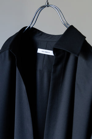 [SHEIK YERBOUTI]"SILK WOOL SKIPPER SHIRT"