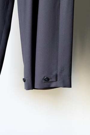 [ETHOSENS] "Super 180's wool squeeze slacks"