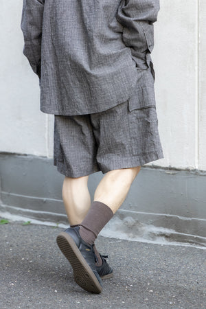 【nuterm】"ZIP Cargo Easy Shorts"