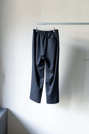 【SHEIK YERBOUTI】"SILK WOOL EASY TROUSERS"