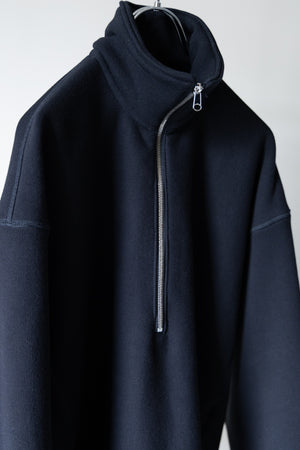 【SHEIK YERBOUTI】"HEAVY FLEECE HALF ZIP SWEAT SHIRT"