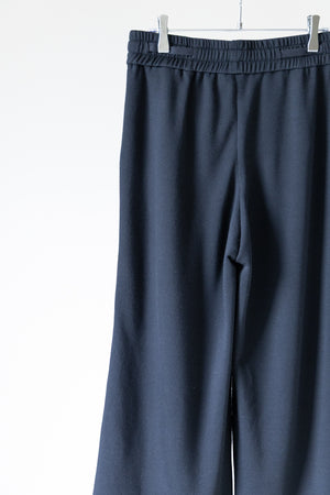[ETHOSENS] "Super 140's wool pin-tuck sweatpants"