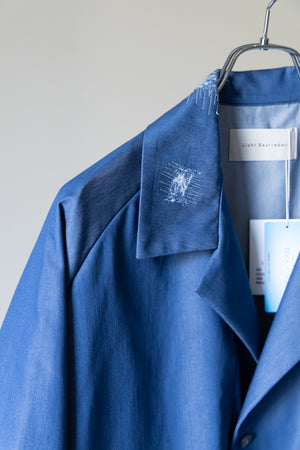 [Licht Bestreben] "Half-sleeve trench shirt"