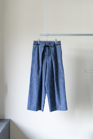 別注【KUON】"Aizome Sashiko Hakama Pants"
