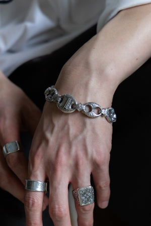 【GEROCHRISTO】"Big Anchor Link Chain Bracelet"