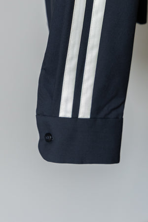 【ETHOSENS】"Super180's wool Track shirt"