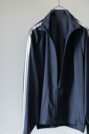 【ETHOSENS】"Super180's wool Track shirt"