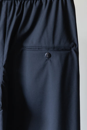 【ETHOSENS】"Super180's wool Track pants"