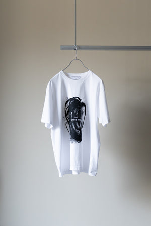 [TAUPE] "WITH WHITE RIOT T-shirt"