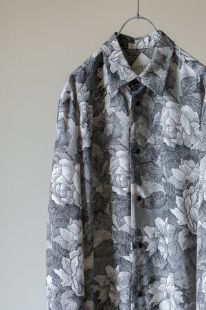 【ETHOSENS】"Printed shirt"