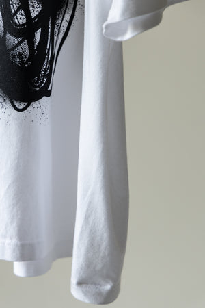 [TAUPE] "WITH WHITE RIOT T-shirt"