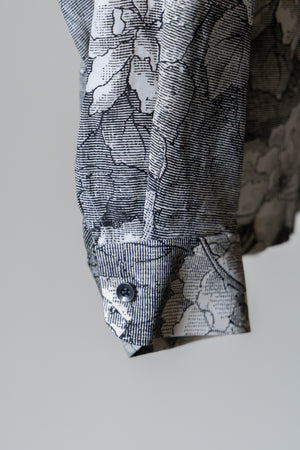 【ETHOSENS】"Printed shirt"