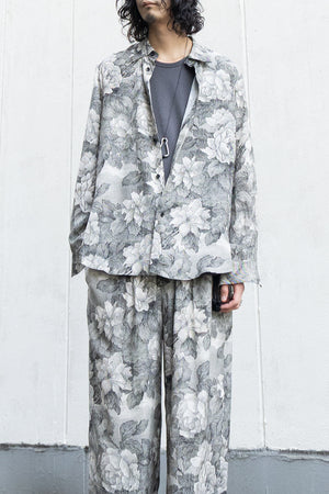 【ETHOSENS】"Printed shirt"