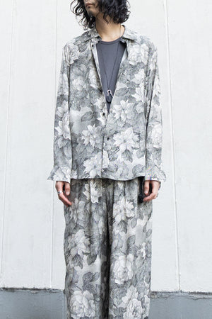 【ETHOSENS】"Printed shirt"