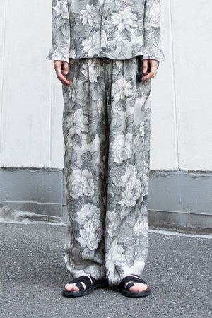 【ETHOSENS】"Printed pants"