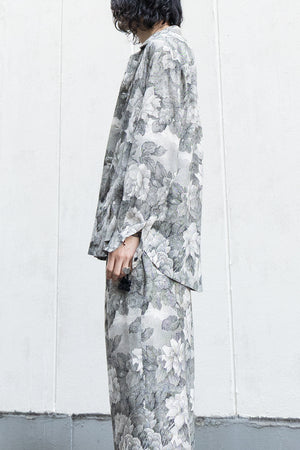 【ETHOSENS】"Printed shirt"