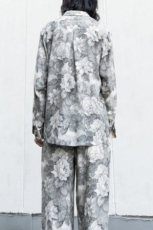 【ETHOSENS】"Printed shirt"