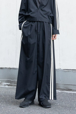 【ETHOSENS】"Super180's wool Track pants"