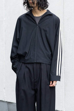 【ETHOSENS】"Super180's wool Track shirt"
