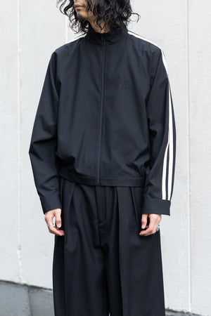 【ETHOSENS】"Super180's wool Track shirt"