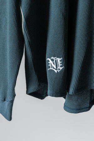 【nuterm】"Military Gym Waffle TEE"