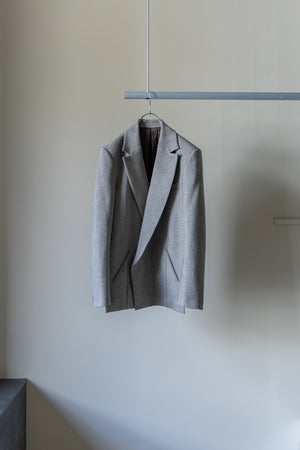 【Licht Bestreben】"Luxe Tweed Double-Breasted Jacket"