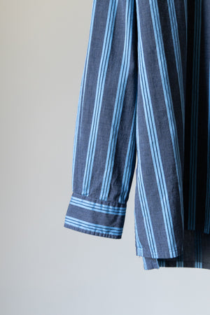 [nuterm] "Band collar pullover shirt"