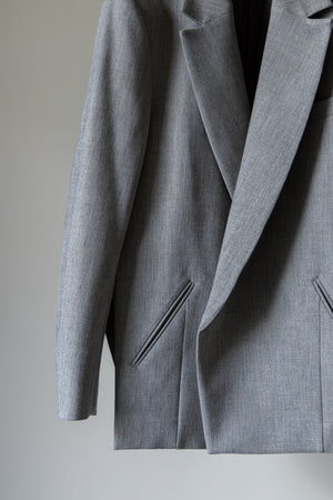 【Licht Bestreben】"Luxe Tweed Double-Breasted Jacket"