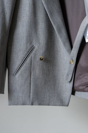【Licht Bestreben】"Luxe Tweed Double-Breasted Jacket"