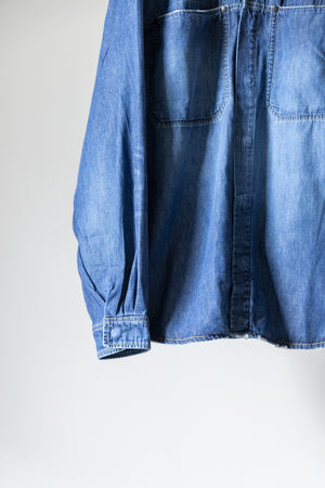 【THE JEAN PIERRE】"Drop Pocket Denim Shirt"
