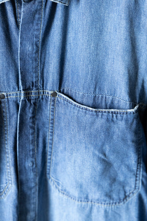 【THE JEAN PIERRE】"Drop Pocket Denim Shirt"