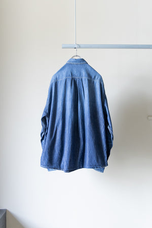 【THE JEAN PIERRE】"Drop Pocket Denim Shirt"