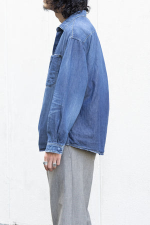 【THE JEAN PIERRE】"Drop Pocket Denim Shirt"