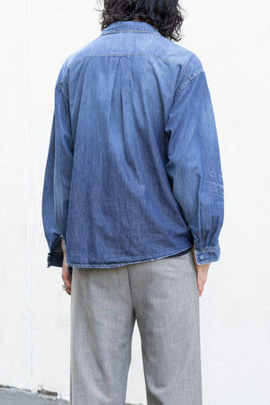 【THE JEAN PIERRE】"Drop Pocket Denim Shirt"