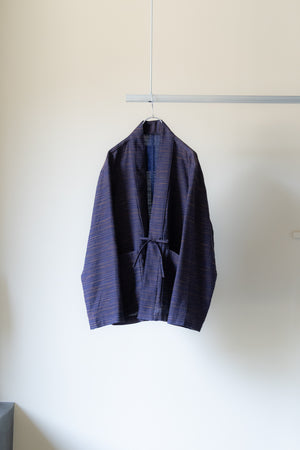 [KUON] "Indigo-dyed double gauze work clothes"