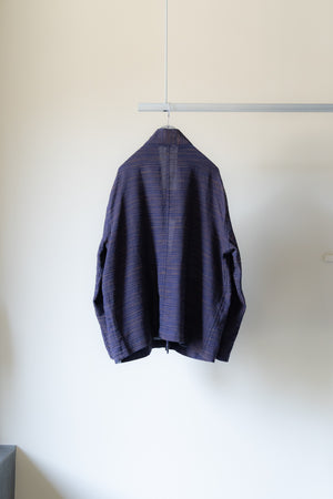 [KUON] "Indigo-dyed double gauze work clothes"