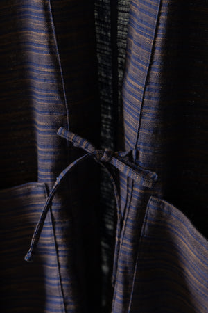 [KUON] "Indigo-dyed double gauze work clothes"