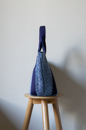 【KUON】"Aizome Sashiko Tote Bag"