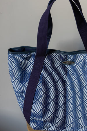 【KUON】"Aizome Sashiko Tote Bag"