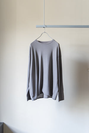 【CURLY&Co.】"WOOL WAFFLE JERSEY TEE"