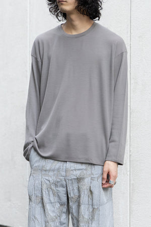 【CURLY&Co.】"WOOL WAFFLE JERSEY TEE"