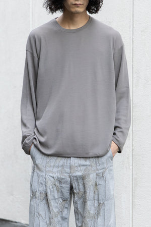【CURLY&Co.】"WOOL WAFFLE JERSEY TEE"