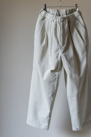 【YOKO SAKAMOTO】"DOUBLE PLEATED WIDE EASY PANTS"