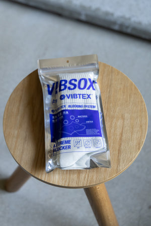 【VIBSOX】"消臭・防臭・抗菌リブソックス"