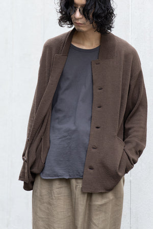 【YUTA MATSUOKA】"RELAXED KNIT JACKET"