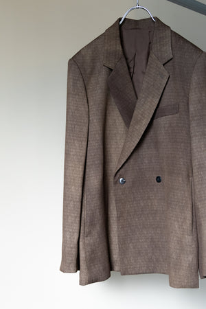 【ETHOSENS】"Uneven dye jacket"