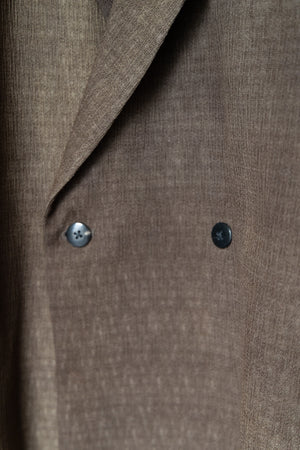 【ETHOSENS】"Uneven dye jacket"